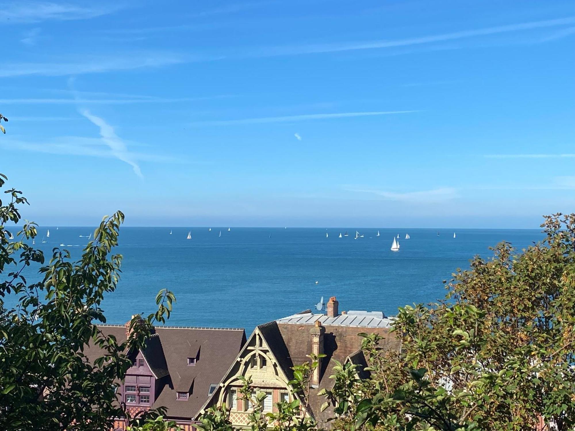 Cote Plage - Magnifique Appartement De Charme A Trouville Sur Mer - Linge - Lit Fait - Parking - Wifi - Classe Par L'Office Du Tourisme מראה חיצוני תמונה